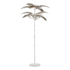 Carmichael White/Gold Floor Lamp - Ornate Home