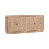 Carmona Oat Veil 4-Door Cabinet