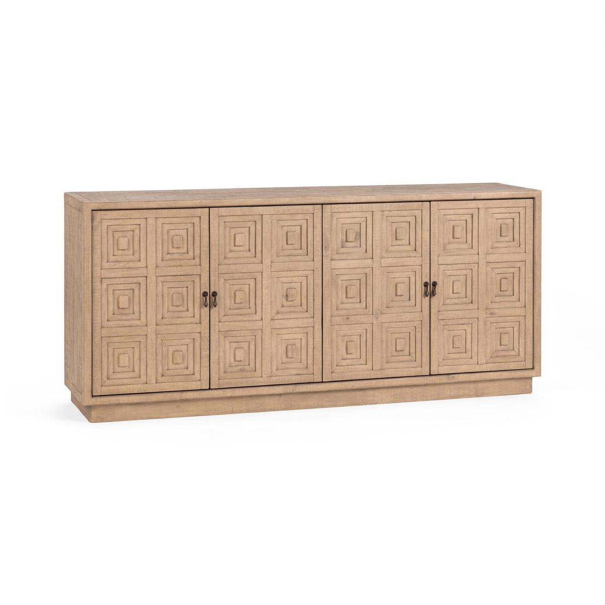 Carmona Oat Veil 4-Door Cabinet