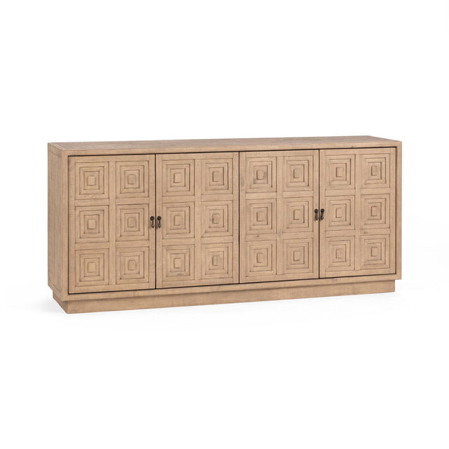 Carmona Oat Veil 4-Door Cabinet