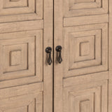 Carmona Oat Veil 4-Door Cabinet