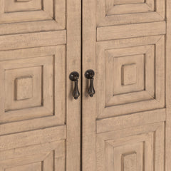 Carmona Oat Veil 4-Door Cabinet