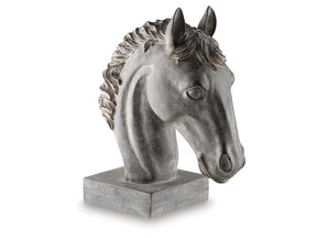 Carnlow Antique Black Sculpture (Online Special Price) - Ornate Home
