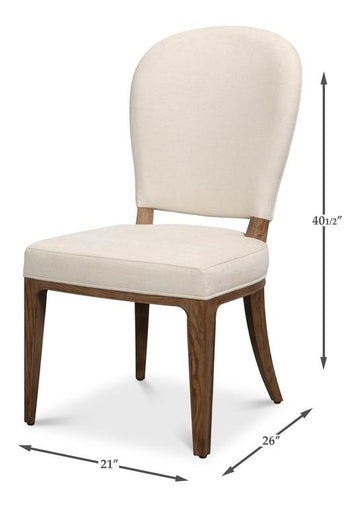 Caro Brown Chair (Set of 2) - Ornate Home