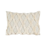 Caro Ivory 14"x20" Throw Pillow (Set of 2)