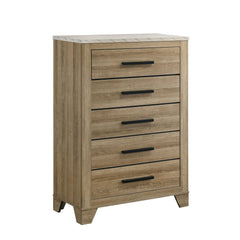 Caro Natural 3-Piece King Bedroom Set - Ornate Home
