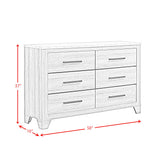 Caro Natural 4-Piece King Bedroom Set with 2 Nightstands & Dresser - Ornate Home