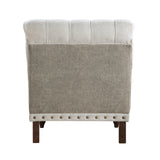 Carol Beige Accent Chair - Ornate Home