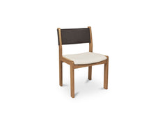 Carol Deep Brown Dining Leather Chair (Set of 2) - Ornate Home