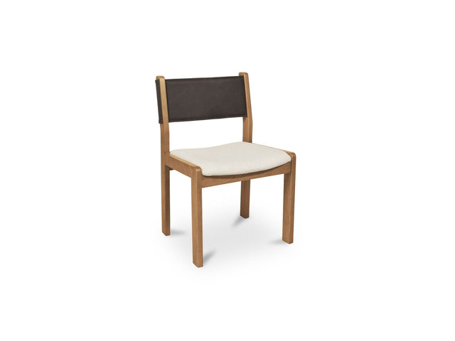 Carol Deep Brown Dining Leather Chair (Set of 2) - Ornate Home