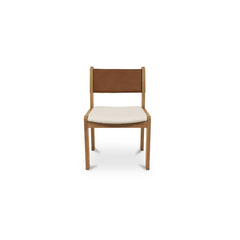 Carol Tan Dining Leather Chair (Set of 2) - Ornate Home