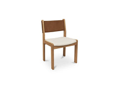 Carol Tan Dining Leather Chair (Set of 2) - Ornate Home