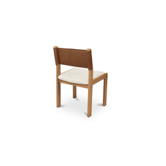 Carol Tan Dining Leather Chair (Set of 2) - Ornate Home