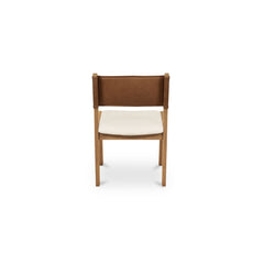 Carol Tan Dining Leather Chair (Set of 2) - Ornate Home