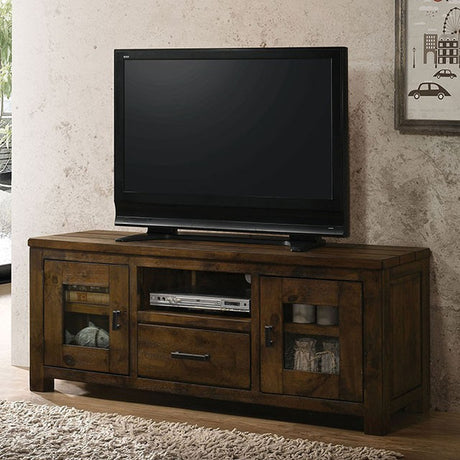 Carole Rustic Oak TV Stand - Ornate Home