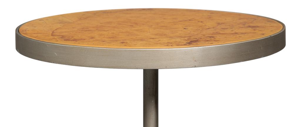 Carolina Leaf Brown Side Table - Ornate Home
