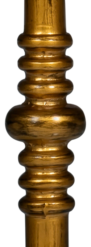 Carolina Leaf Gold Side Table - Ornate Home