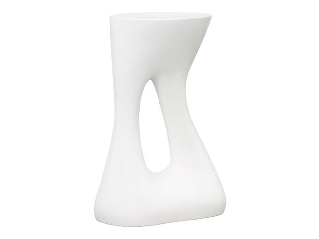 Carolina White Outdoor Side Table - Ornate Home