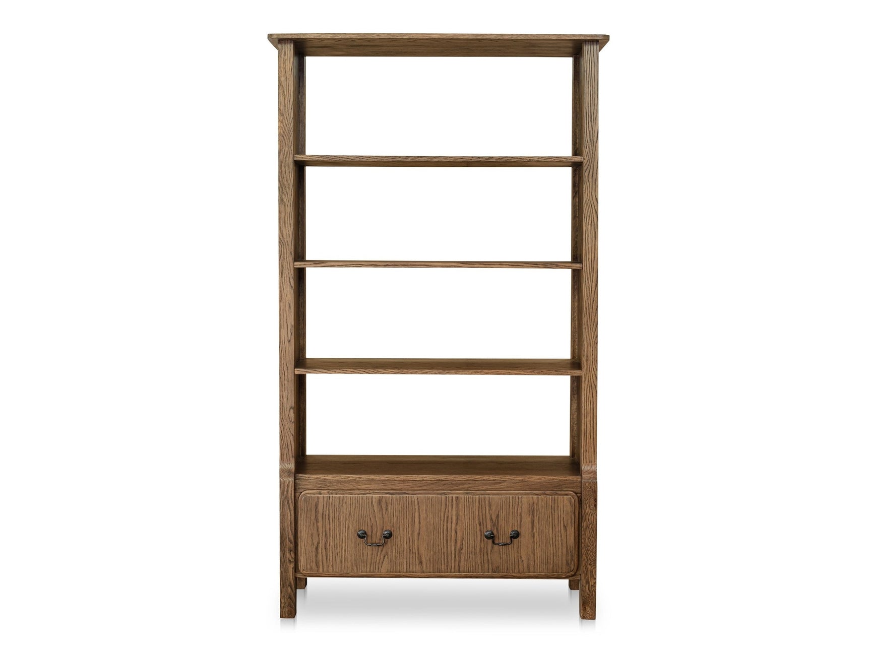 Caroline Warm Brown Bookcase - Ornate Home