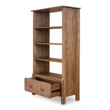 Caroline Warm Brown Bookcase - Ornate Home