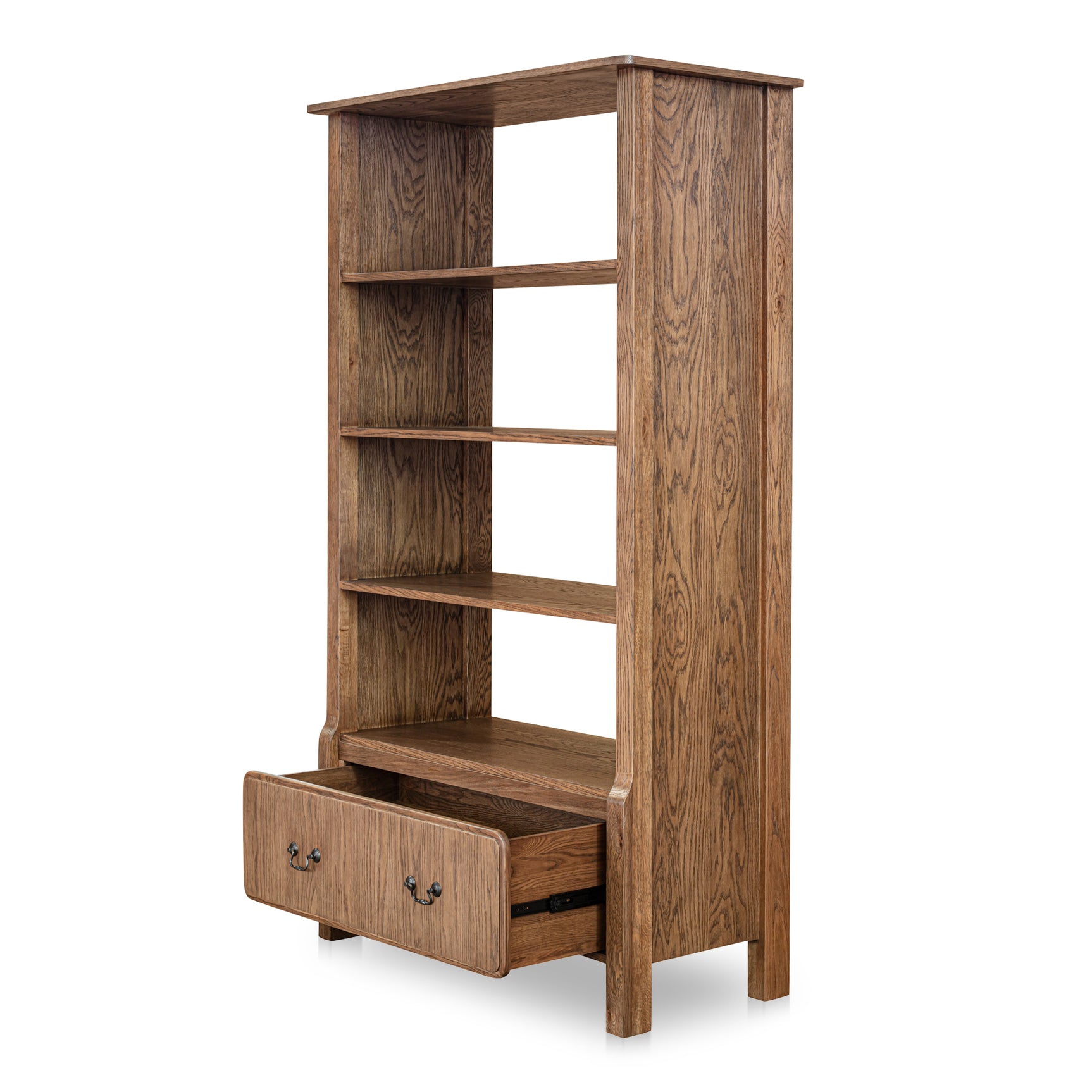 Caroline Warm Brown Bookcase - Ornate Home