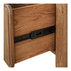 Caroline Warm Brown Bookcase - Ornate Home