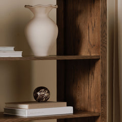 Caroline Warm Brown Bookcase - Ornate Home