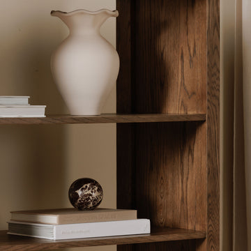 Caroline Warm Brown Bookcase - Ornate Home