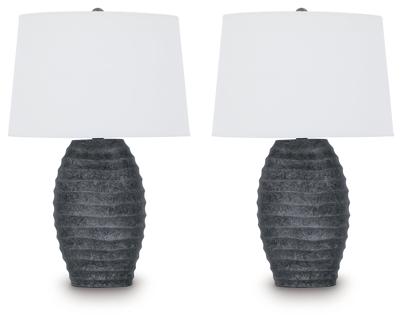 Caronick Antique Silver Table Lamp (Set of 2) (Online Special Price) - Ornate Home