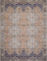 Carrabelle Peach Washable Area Rug - Clearance - Ornate Home