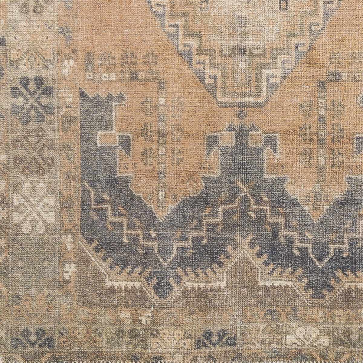 Carrabelle Peach Washable Area Rug - Clearance - Ornate Home