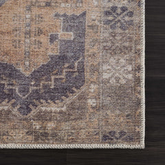 Carrabelle Peach Washable Area Rug - Clearance - Ornate Home