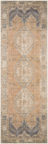 Carrabelle Peach Washable Area Rug - Clearance - Ornate Home