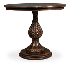Carraway Brown Round Side Table - Ornate Home