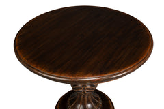 Carraway Brown Round Side Table - Ornate Home