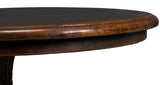 Carraway Brown Round Side Table - Ornate Home