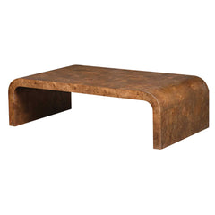 Carraway Woodtone Burl Wood Coffee Table - Ornate Home