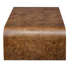 Carraway Woodtone Burl Wood Coffee Table - Ornate Home