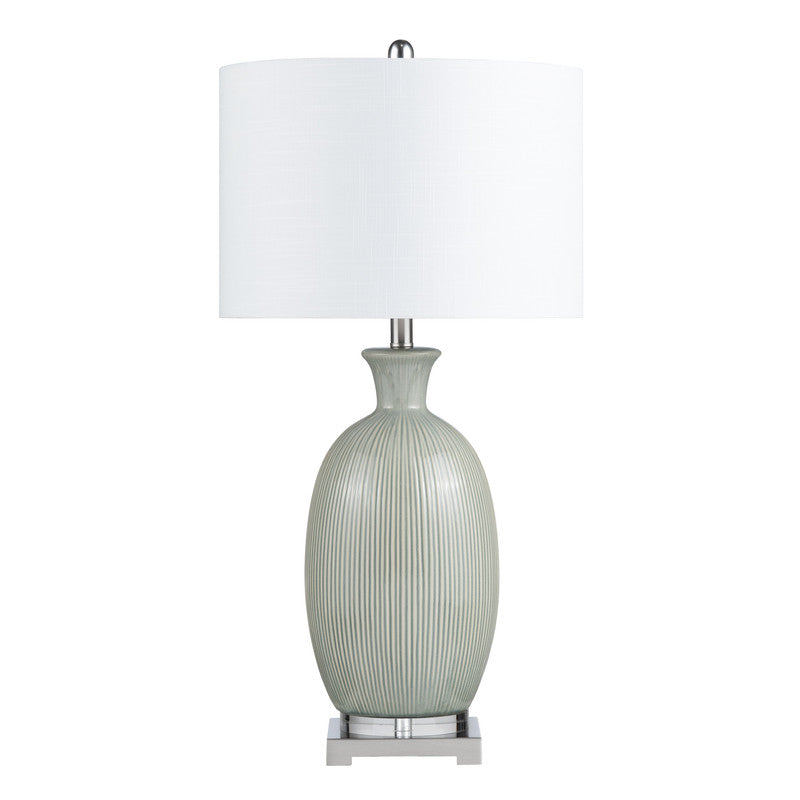 Carrefour White Table Lamp - Ornate Home