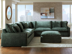 Carriage View Jade 3-Piece Sectional - Ornate Home