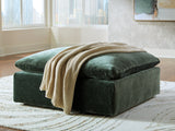 Carriage View Jade Oversized Accent Ottoman (Online Special Price) - Ornate Home