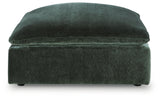 Carriage View Jade Oversized Accent Ottoman (Online Special Price) - Ornate Home
