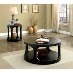Carrie Antique Black Coffee Table - Ornate Home