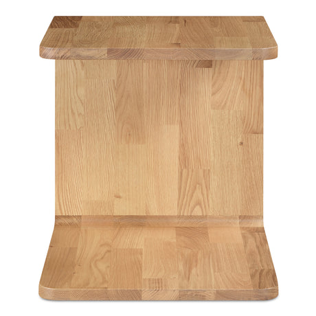 Carrie Natural Oak Side Table - Ornate Home