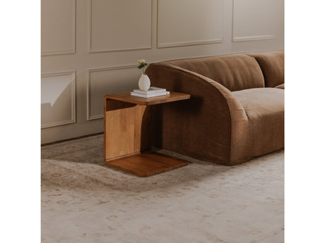 Carrie Natural Oak Side Table - Ornate Home