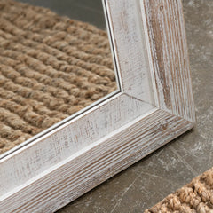 Carrigan White Wall Mirror - Ornate Home