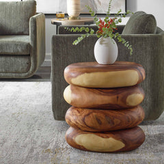 Carrillo Woodtone Modern End Table - Ornate Home