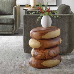 Carrillo Woodtone Modern End Table - Ornate Home