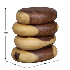Carrillo Woodtone Modern End Table - Ornate Home