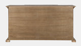 Carrington Bisque Large Breakfront Cabinet - Ornate Home